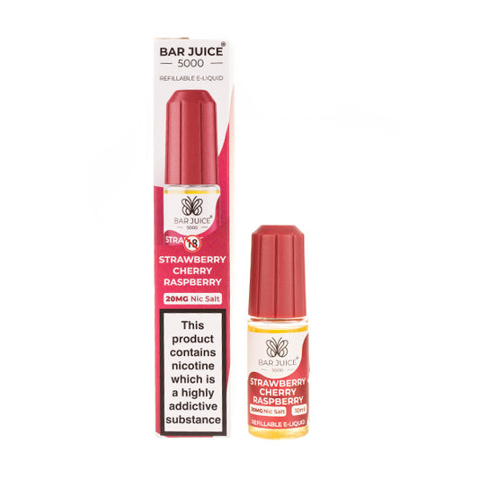 Strawberry Cherry Raspberry Nic Salt by Bar Juice 5000