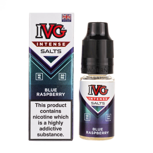 Blue Raspberry Nic Salt by IVG Intense Salts