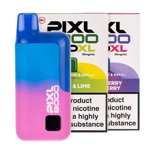 Pixl 8000 Prefilled Pod Kit Bundle