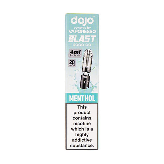 Menthol Dojo Blast Prefilled Pods by Vaporesso