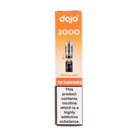 Tangerines Dojo Blast Prefilled Pods by Vaporesso