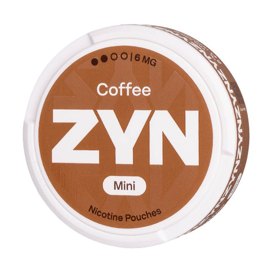 Coffee Mini Strong Nicotine Pouches by ZYN